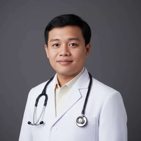 Poster jadwal praktek dr. Riko Rusli, Sp.A di Apotek Bangka